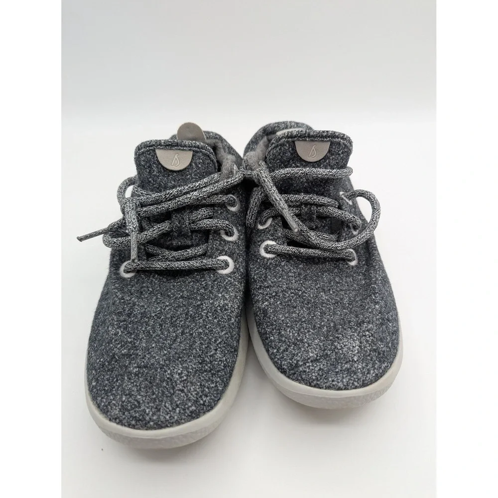 Allbirds Wool Runners Charcoal Grey Knit Lace Up Sneakers‎ Women's US W9